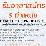 เปิดรับอาสาสมัคร 5 ตำแหน่ง ภายใต้โครงการ “อาสาสมัครเพื่อนไทย” ไปภูฏาน ปี 2018!!