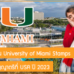ทุนเต็มจำนวน University of Miami Stamps เรียนต่อปริญญาตรีที่ USA ปี 2023