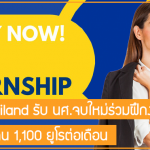 โอกาสฝึกงานกับ EU in Thailand เปิดรับนักศึกษาจบใหม่ที่อยากหาประสบการณ์ มีค่าตอบแทน 1,100 ยูโรต่อเดือน